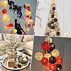 15Pcs 3 Colors Wicker Rattan Balls AJEW-SC0004-25A-7