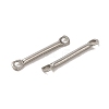 304 Stainless Steel Connector Charms STAS-Q323-06B-P-2