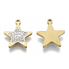 201 Stainless Steel Pendants STAS-N091-12G-2