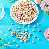 220Pcs 11 Colors Dyed Handmade Lampwork Beads LAMP-TA0001-41B-5