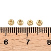 Corrugated Column Brass Beads KK-Z146-05G-01-3