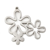 201 Stainless Steel Pendants STAS-R133-01P-03-1