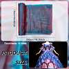 Two Tone Polyester Organza Fabric AJEW-WH0314-302B-2
