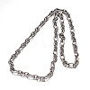 304 Stainless Steel Chain Jewelry Sets SJEW-L401-04P-2