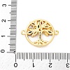 Brass Micro Pave Cubic Zirconia Connector Charms KK-S510-20G-3