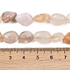 Natural Cherry Blossom Agate Beads Strands G-Z107-A01-5