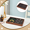Rectangle Wood Jewelry Trays for Earrings AJEW-WH0880-84B-5