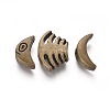 Tibetan Style Alloy Combine Beads X-TIBE-Q070-162AB-NR-1