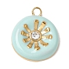 304 Stainless Steel Enamel Pendants SA-CBAFCBF-02G-1