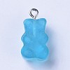 Resin Pendants RESI-WH0008-09H-2