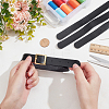 PU Leather Choker Necklaces with Alloy Clasp LS-AJEW-WH0348-131A-3