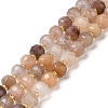 Natural Strawberry Quartz Beads Strands G-P508-A16-01-1