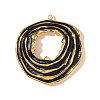 304 Stainless Steel Enamel Big Pendants STAS-OY002-80G-02-1