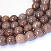 Natural Purple Aventurine Round Bead Strands LS-G-E334-6mm-21-1