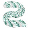 Electroplate Glass Beads Strands EGLA-D300-05-18-2