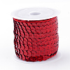 Eco-Friendly Plastic Paillette Beads PVC-Q092-6mm-P50103-1