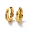 Long-Lasting Plated Brass Hoop Earrings X-EJEW-K093-13G-1