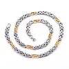 304 Stainless Steel Jewelry Sets SJEW-O095-01GP-2