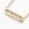 304 Stainless Steel Pendant Necklaces X-NJEW-P206-20G-3