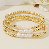 3 Pieces Freshwater Pearl Bracelet Sets EH2658-1