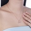 925 Sterling Silver Pendant Necklaces NJEW-BB30224-2