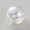 High Borosilicate Glass Bottle Pendants GLAA-WH0010-02E-2