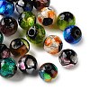 Handmade Silver Foil Glass Beads LAMP-F047-04B-1