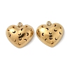 304 Stainless Steel Pendants STAS-D127-03G-1