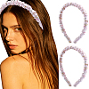 Silk From Silkworms Hair Bands OHAR-WH0033-019A-1