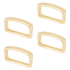 Brass Loop Keepers KK-WH0083-09B-G-1