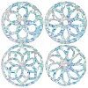 Waterproof PVC Colored Laser Stained Window Film Static Stickers DIY-WH0314-106-1