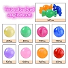 450Pcs 9 Colors Acrylic Beads MACR-YW0001-72-2