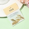 SHEGRACE Brass Connector Charms XGR0135G-113G-6