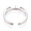 Brass Cup Peg Ring Settings KK-N274-36P-3
