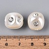 ABS Plastic Imitation Pearl Beads SACR-T017-77B-4