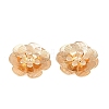 Brass Filigree Cabochons KK-CBACEE9-02D-KCG-1