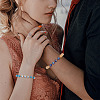 DIY Evil Eye Bracelet Making Kit DIY-FW0001-33-9