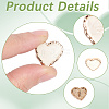 20Pcs 2 Colors Alloy Enamel Metal Buttons FIND-GF0008-18-5