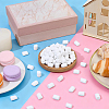 Resin Cabochons RESI-WH0001-28-3