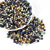 Picasso Baking Paint Glass Seed Beads SEED-N007-35-1