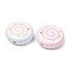 Printed Opaque Acrylic Beads AC-CBAC4EE-02-2