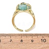 Natural Amazonite Cuff Rings GG-CBA5FCC-03G-08-5