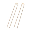 Brass Hair Fork Findings KK-F830-01KCG-1