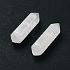 Natural Quartz Crystal Double Terminal Pointed Beads G-A231-01A-2