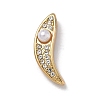 304 Stainless Steel Rhinestone Pendants STAS-L309-04G-1
