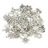 40Pcs Christmas Theme Tibetan Style Alloy Pendants FIND-U010-09-1