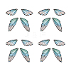 Transparent Resin Crystal AB Rhinestone Pendants Set RESI-TAC0002-46C-1