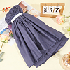 Adjustable Polyester Wrap Around Bed Skirts AJEW-WH20022-10B-02-4