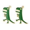 Rack Plating Alloy Enamel Pendants FIND-Q099-01G-06-1