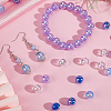5 Colors Transparent Acrylic Beads MACR-PA0001-03C-01-7
